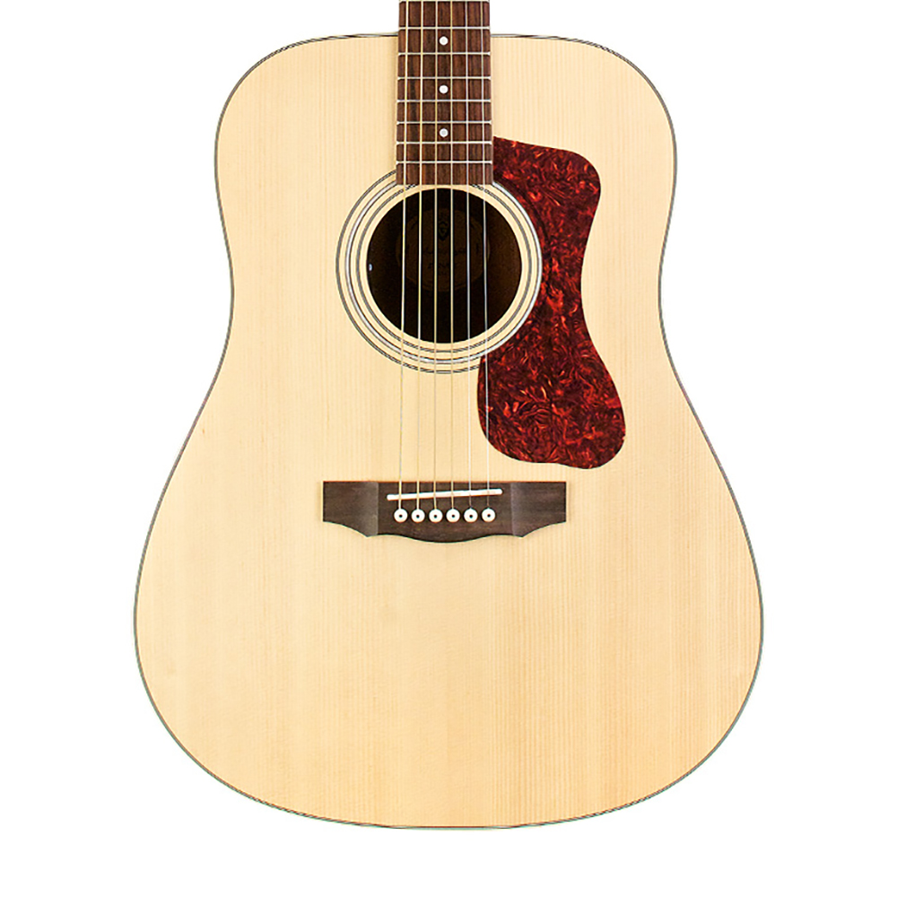 Guild D-240E Acoustic-Electric Guitar - Natural - Stage 1 Music