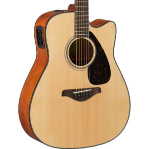 Yamaha FGX800C Cutaway Acoustic/Electric Guitar - Natural