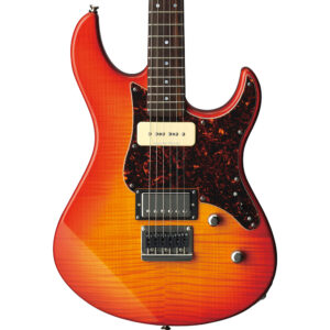 Yamaha PAC611HFM Electric Guitar- Light Amber Burst