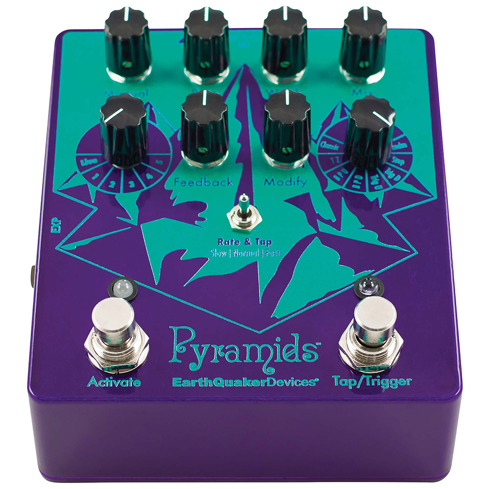 EarthQuaker Devices Pyramids Stereo Flange Pedal - Stage 1 Music
