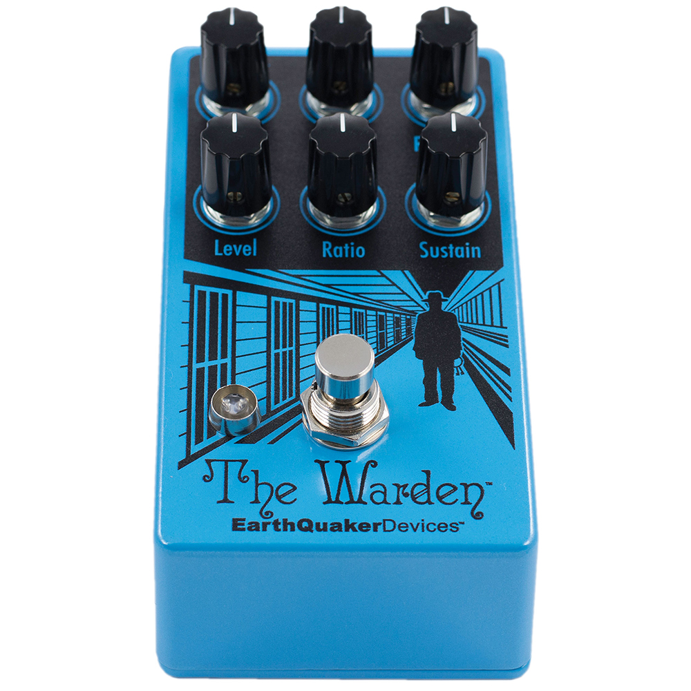 EarthQuaker Devices The Warden V2 Optical Compressor Pedal