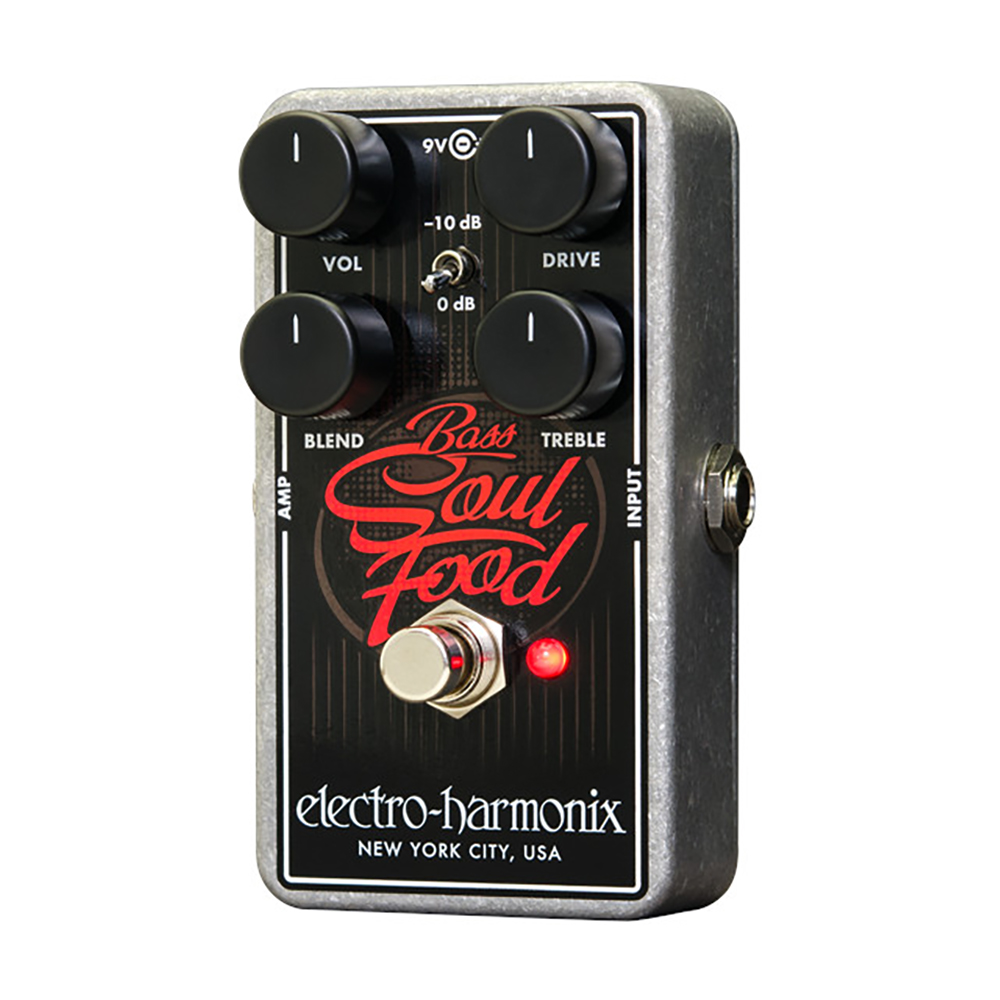 Electro-Harmonix Bass Soul Food Transparent Bass Overdrive
