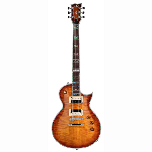 ESP LTD EC-1000FM Electric Guitar - Amber Sunburst