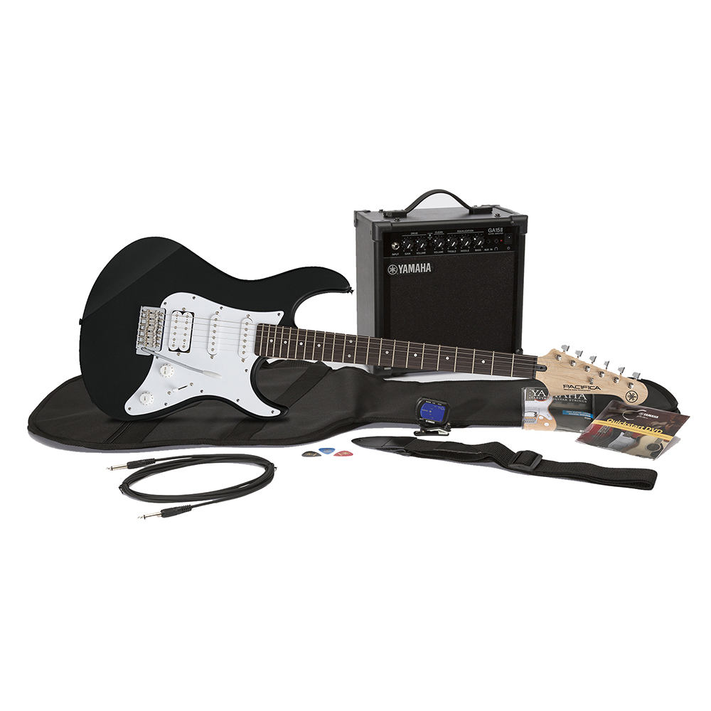 cheap black guitar