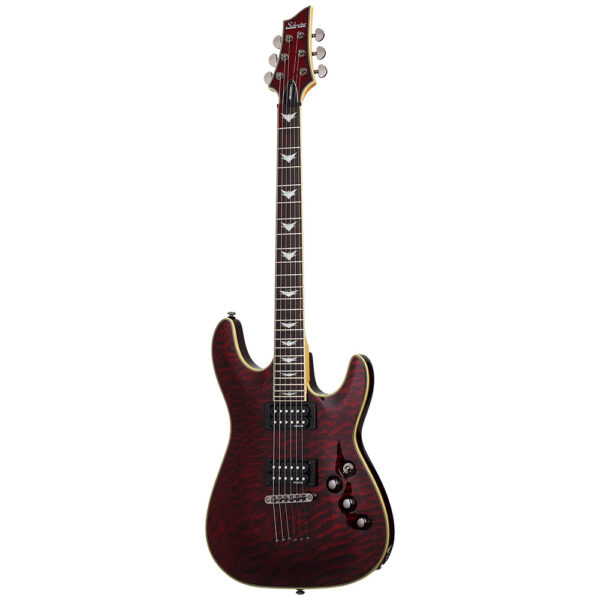 Schecter Omen Extreme 6 Electric Guitar - Black Cherry