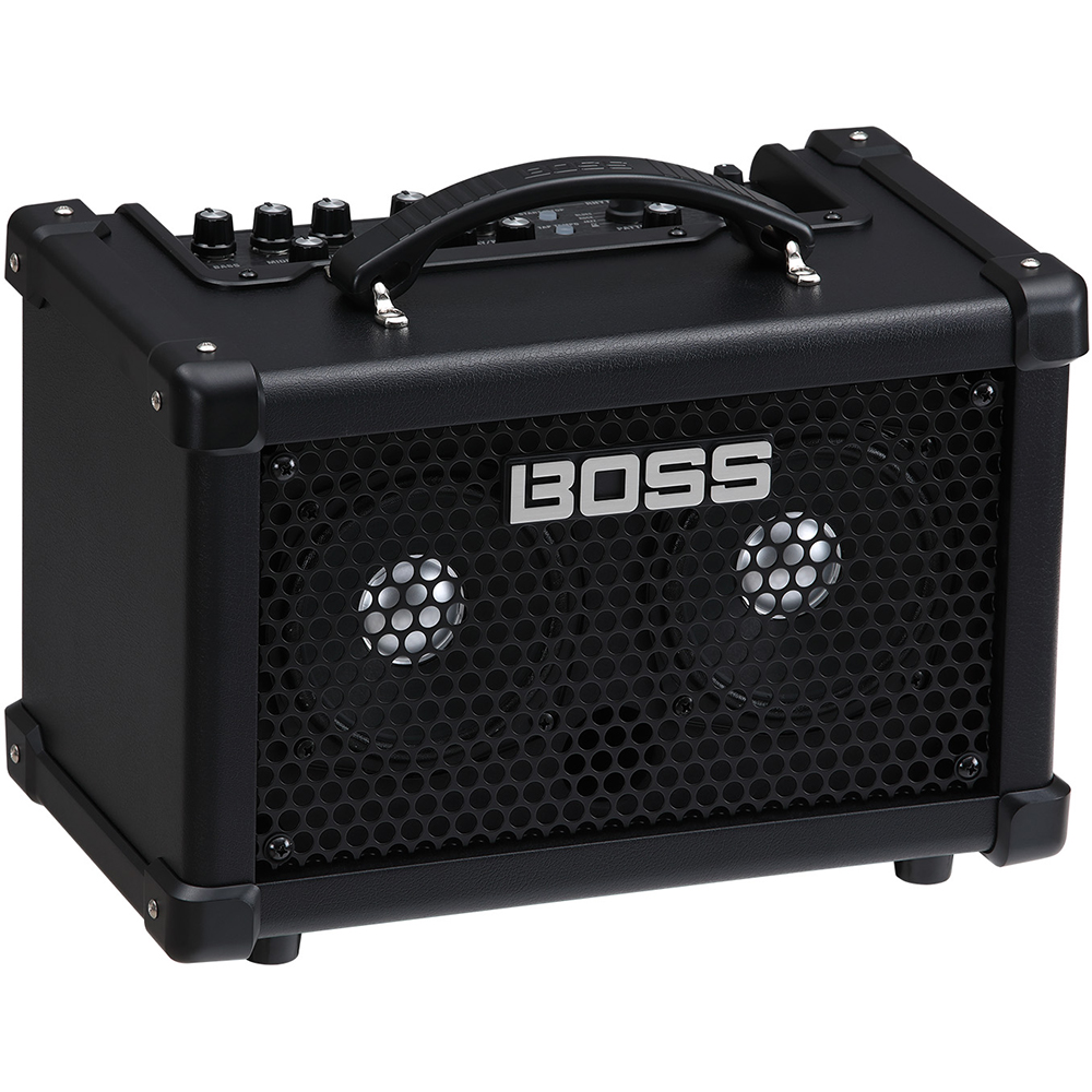 Boss Dual Cube Bass LX angle