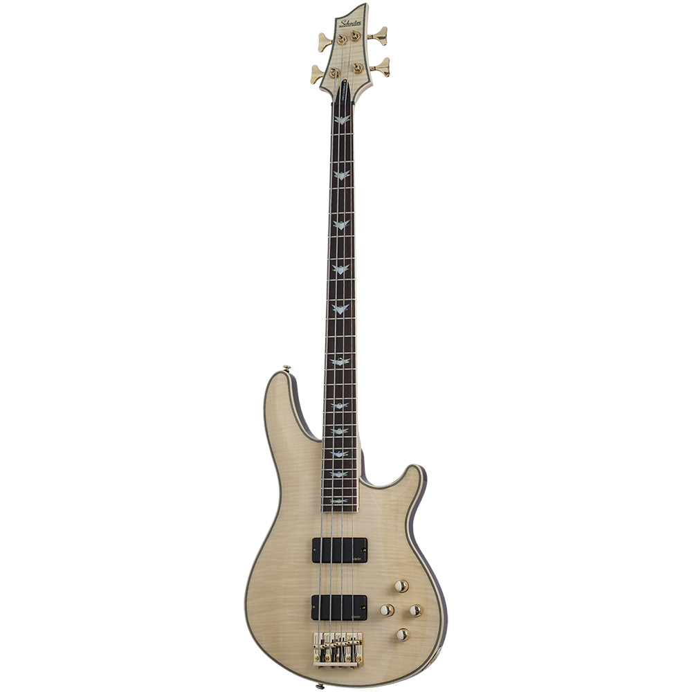 Schecter Omen Extreme 4 Bass Guitar- Gloss Natural - Stage 1 Music