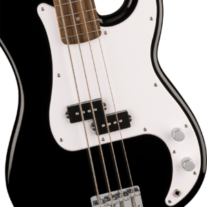 Squier Sonic Precision Bass - Black closeup