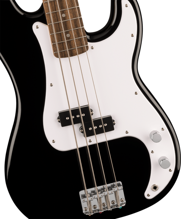 Squier Sonic Precision Bass - Black closeup