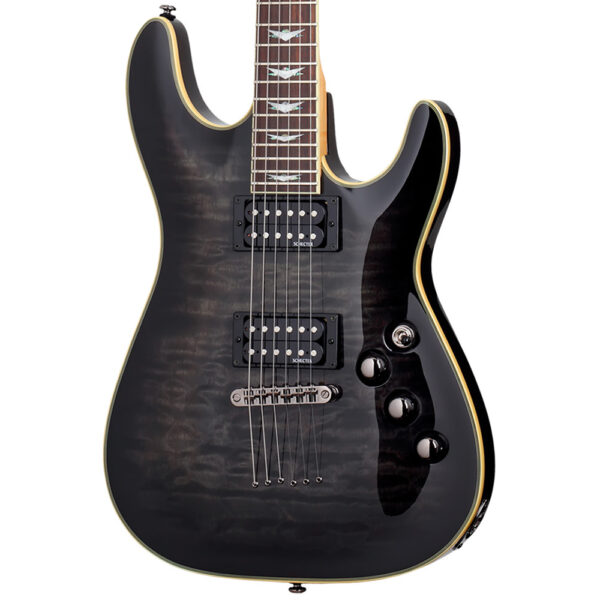 Schecter Omen Extreme 6 See-Thru Black Body